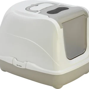 MODERNA - Kattentoilet Flip Cat Jumbo Warmgrijs