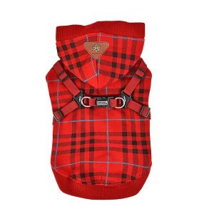 Puppia Dean Jacket Harness Wine ( S  )