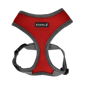 Puppia Soft Harness II model A wine