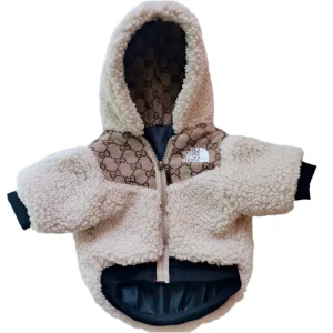 Teddy jasje met GG print