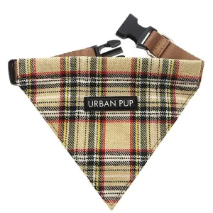 Urban Pup Brown Tartan Bandana