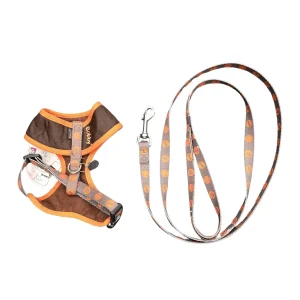 Bobby bones harness soft en lijn set Brown Small & Large Tweedekans