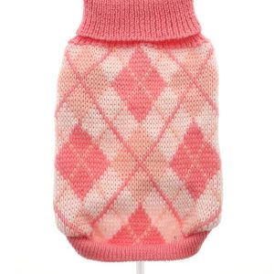 Urban Pup Pink Argyle Sweater