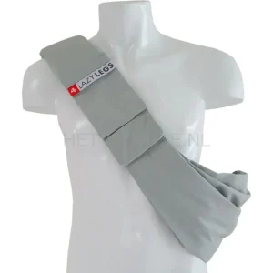 4LAZYLEGS - Tas Canvas Grijs