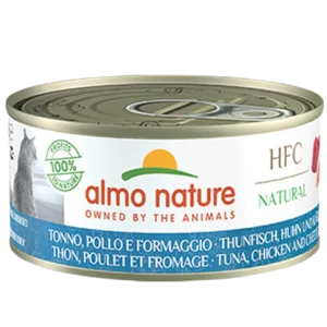 ALMO NATURE - Natural Tonijn met Kip en Kaas