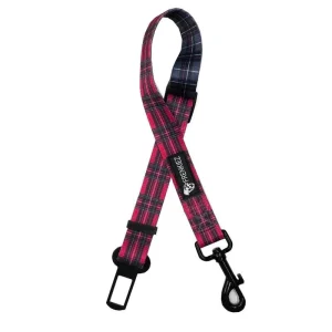 Frenkiez carseatbelt BarkBerry red