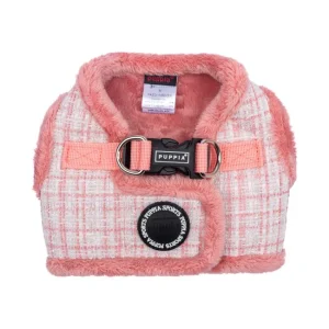Puppia Oscar Vest Harness B Indian Pink