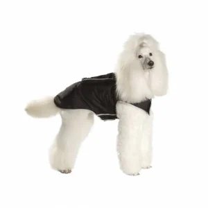 Bobby regenjas 'imper pocket' black/grey ( Alleen maat 52)