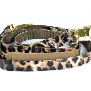 Bellomania Leopard leash hondenriem ( Tweedekans-product )