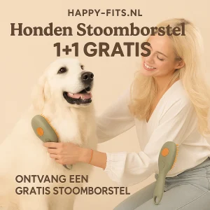 Honden Stoomborstel – Diepe Reiniging & Verzorging | 1+1 GRATIS