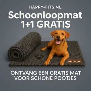 Honden Schoonloopmat – Absorberend en Sneldrogend | 1+1 GRATIS