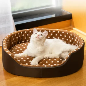 Knus Kattenbed – Zacht Pluche Kussen Voor Ultiem Comfort