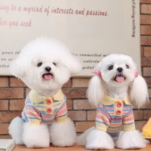 Honden Gestreepte Polo – Stijlvol en Comfortabel voor Elke Dag