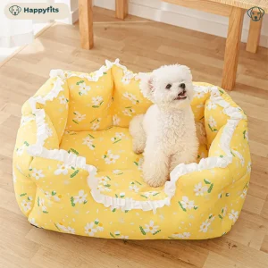 Hondenmand Vrolijk – Zachte, Comfortabele en Wasbare Hondenmand in Kleurrijk Design