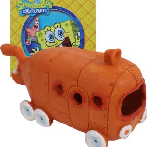 Aquarium decoratie Spongebob bikini bottom bus