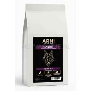 ARNI Natural Food - Adult Dog Rabbit with Sweet Potato and Blackberry