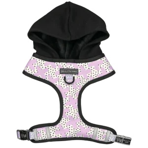 Big and Little Dogs Hoody Harness Painted Purple