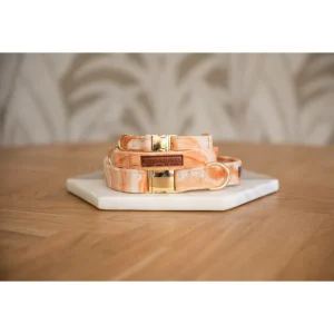 FLOOFS AND COOKIES - Velvy Marble Halsband