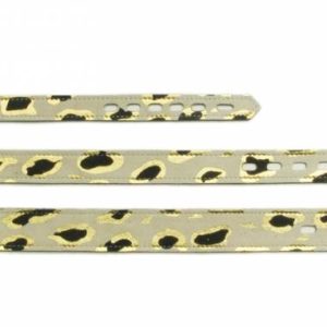 Multi Collar Golden Leopard Elite Style Strap