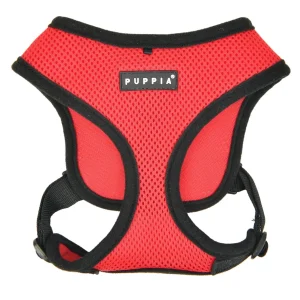 Puppia Soft Harness model E Red