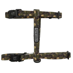 Little Kitty Strap Harness Cool Cat Camo