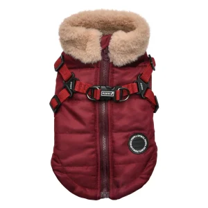 Puppia Donavan Jacket Harness Wine