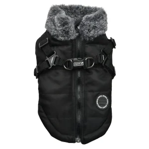 Puppia Donavan Jacket Harness Black