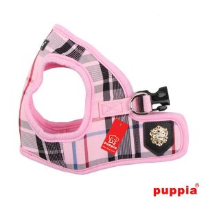 Puppia Junior Vest Harness model B pink