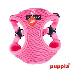 Puppia Neon Soft harness Model C Pink