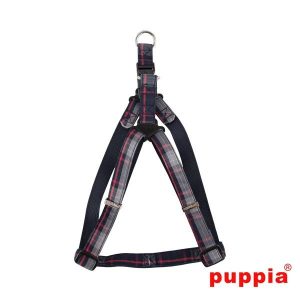 Puppia Vogue Harness X Navy ( LARGE )