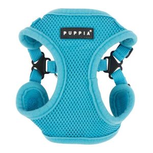 Puppia Soft Harness Model C Skyblue - Hondentuig