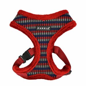 Puppia Elliot Harness model A wine