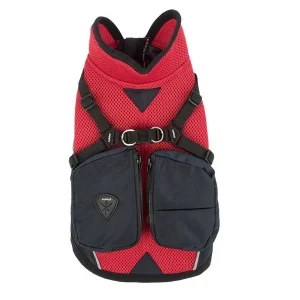 Puppia P2 Harness Jacket Red