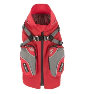 Puppia Teton  Harness Jacket Red