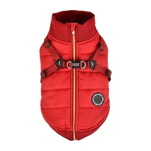 Puppia Frost Jacket Harness Wine