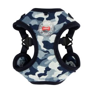 Puppia Bobby Harness model C Navy Camo ( L )