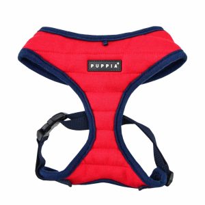 Puppia Mischief Harness model A Red ( X-Large )