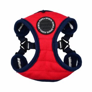 Puppia Mischief Harness model C Red