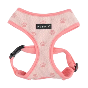 Puppia Pawprint Hondentuig Model A Pink