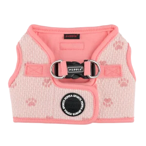Puppia Pawprint Vest Harness Model B Pink