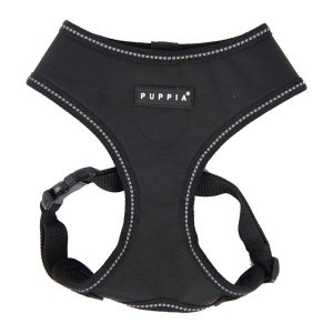 Puppia Trek Harness model A Black