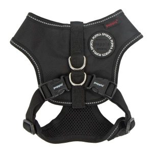Puppia Trek Harness model E Black