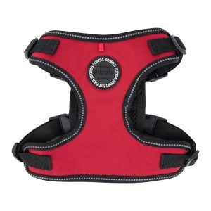 Puppia Trek Harness model F Red