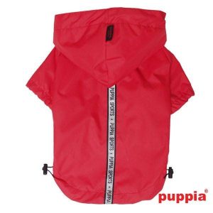 Puppia Base Jumper Regenjas Red