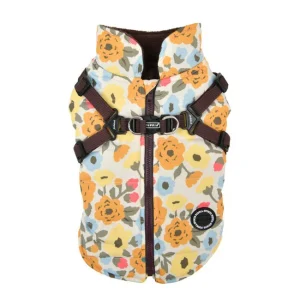 Puppia Allyssa Jacket Harness Brown