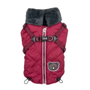 Puppia Isolde Jacket Harness Wine